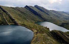 Páramo de Chingaza con frailejones y lagunas